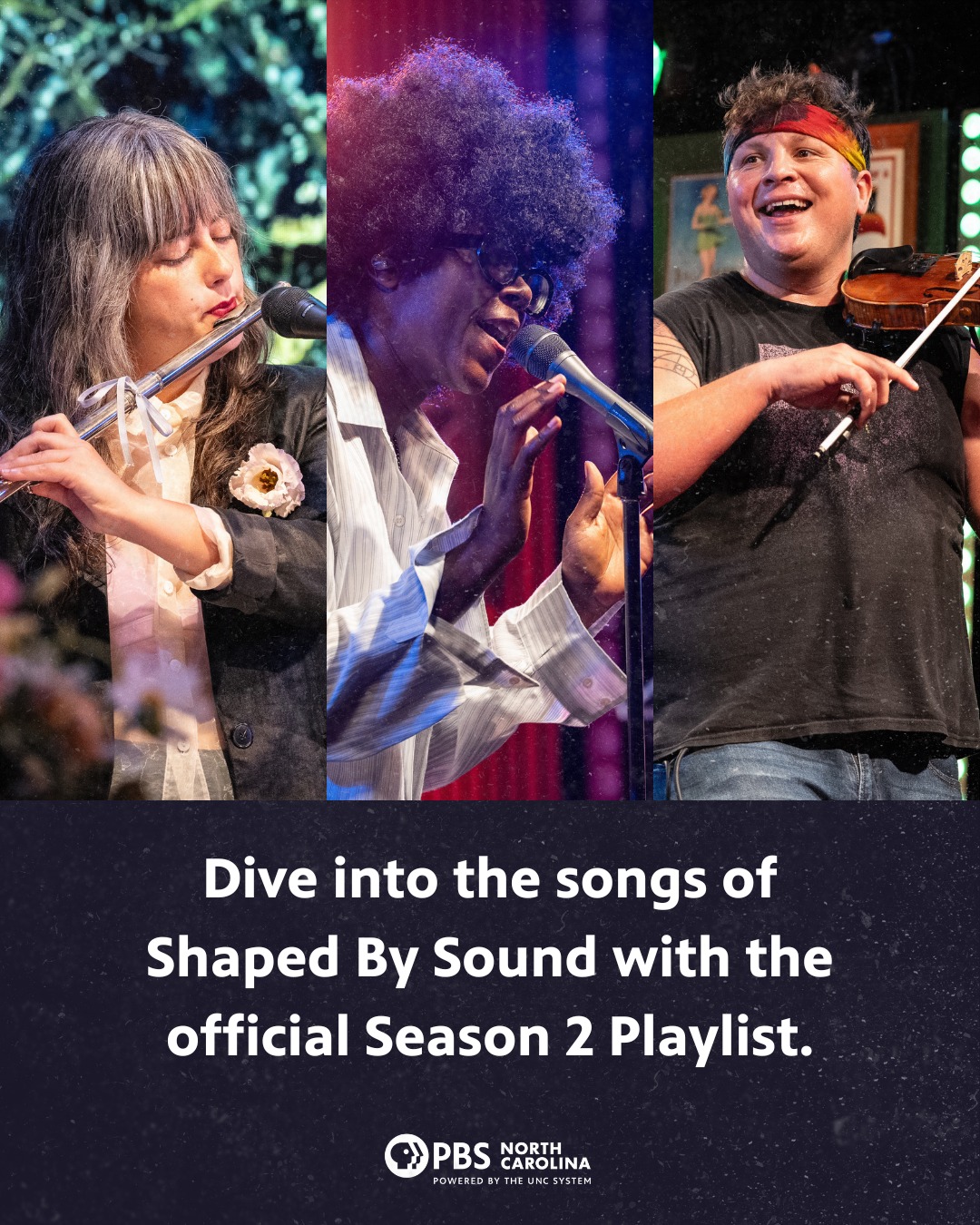 Dive into the music of Shaped By... - PBS North Carolina | Facebook