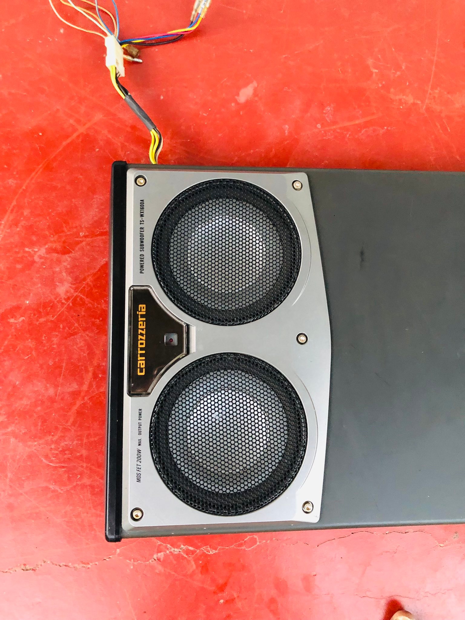 Pioneer Carrozzeria TS-WX1600A powered subwoofer for sale