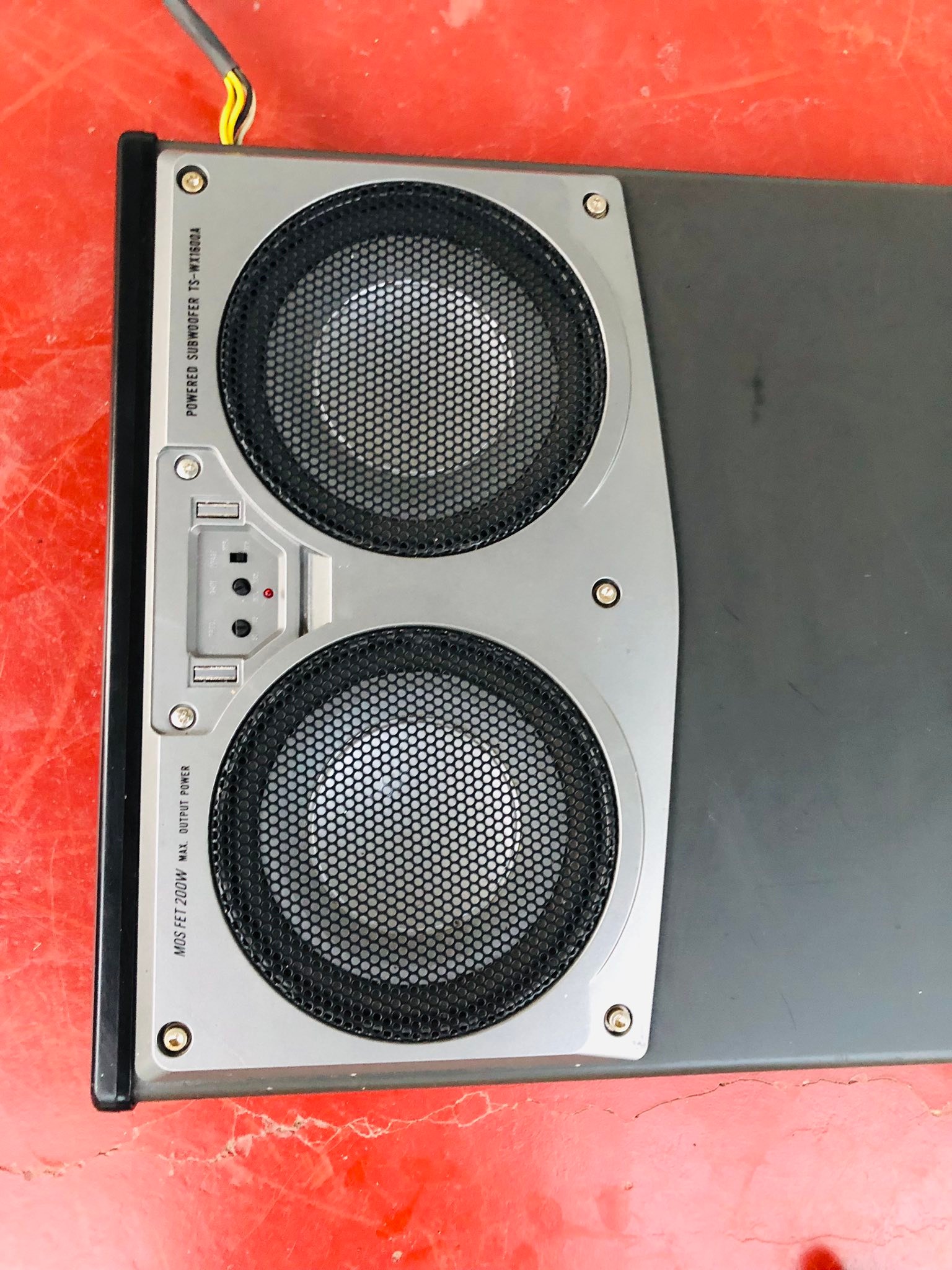 Pioneer Carrozzeria TS-WX1600A powered subwoofer for sale