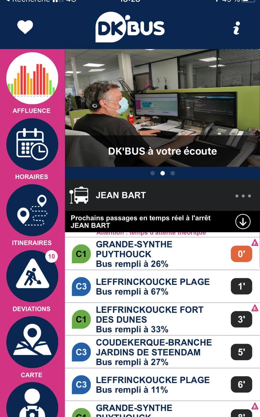 📱🚌 Le réseau Dk'bus / Dk'vélo lance... - Kids In Dunkerque