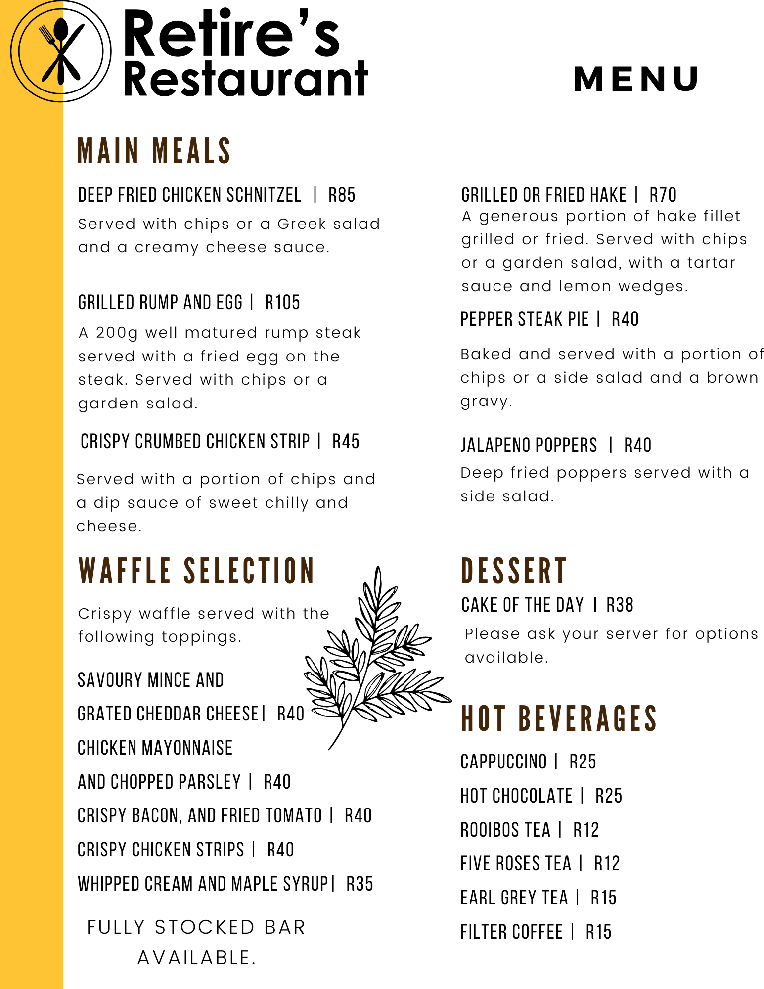 Retire's Restaurant