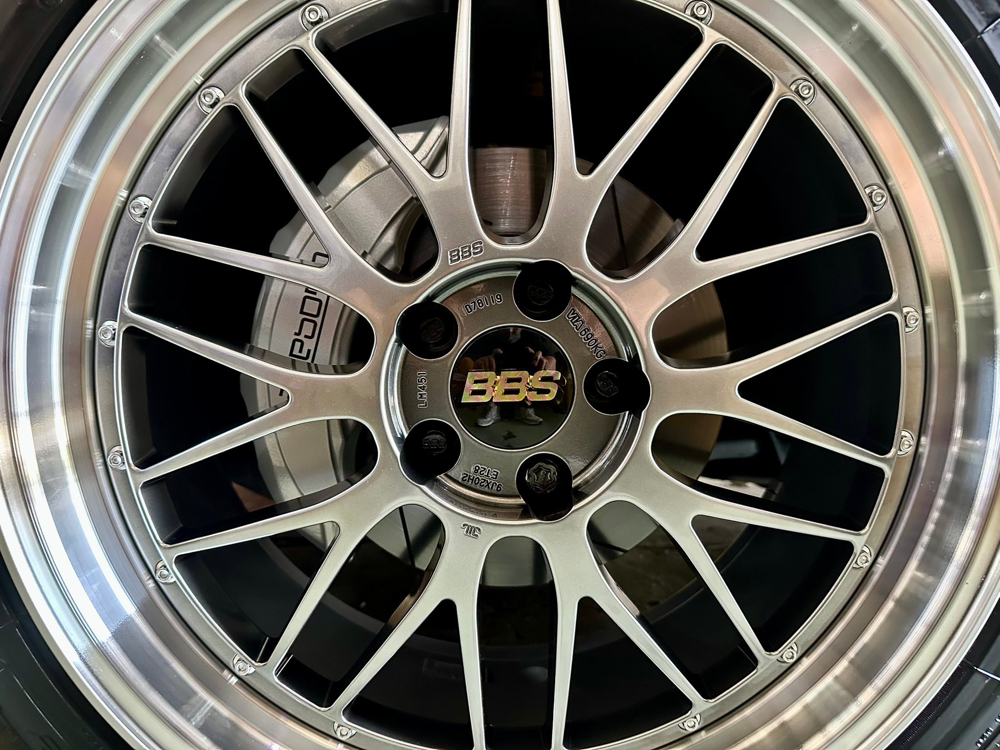 U様30アルファード ホイール BBS LM サイズ F/R 20インチ9J カラー