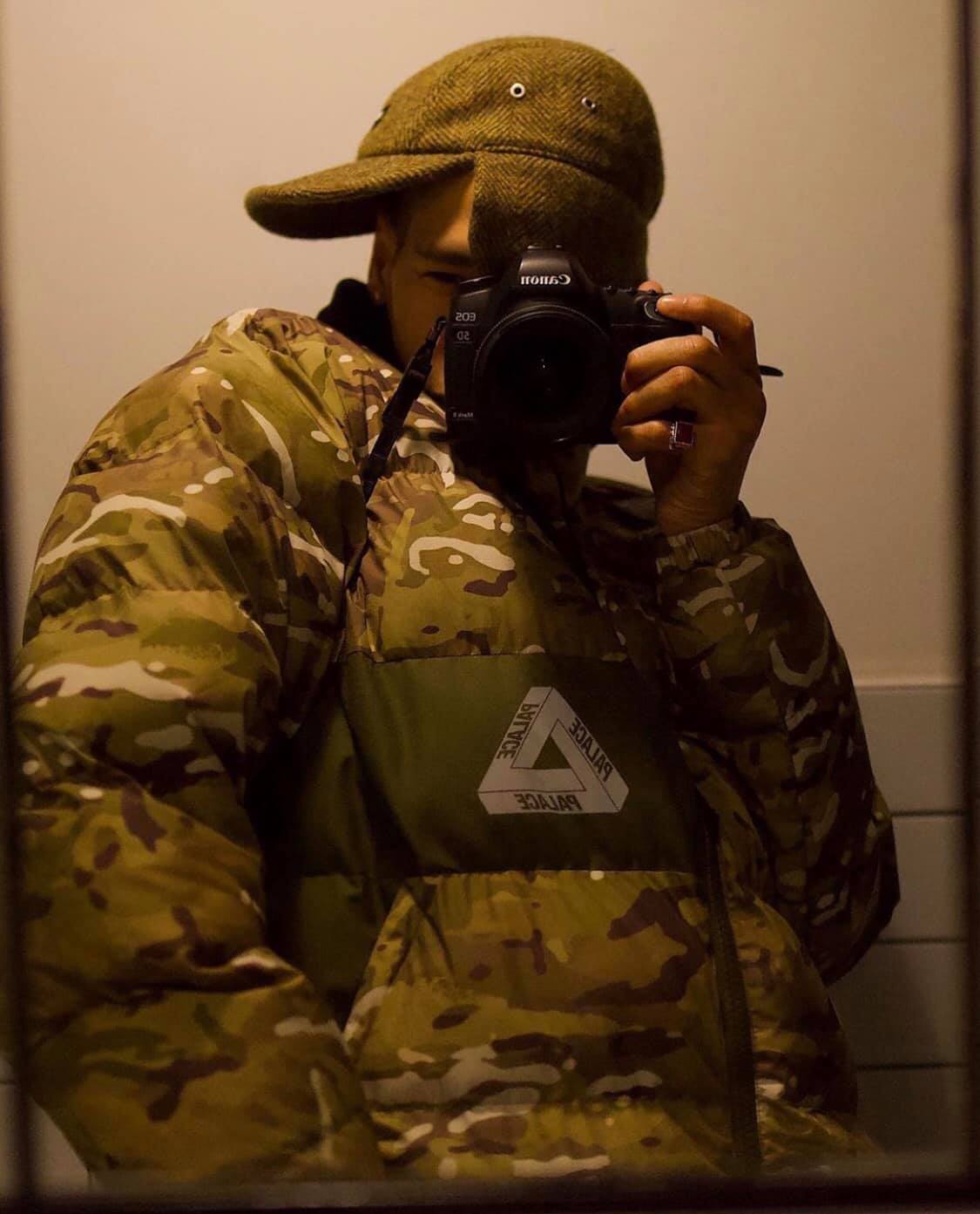 PALACE GORE-TEX INFINIUM PUFFA GREEN CAMO @lucienclarke 