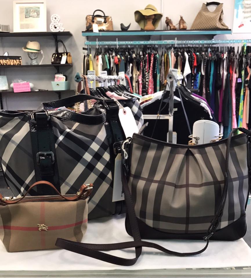 Nice day for it Burberry Check styles, refreshed in seasonal