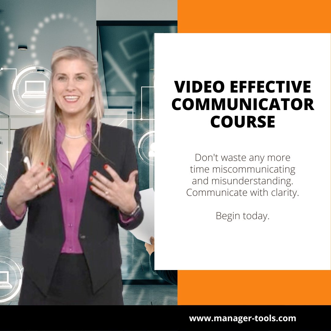 Manager Tools - Our Effective Communicator Video Course...