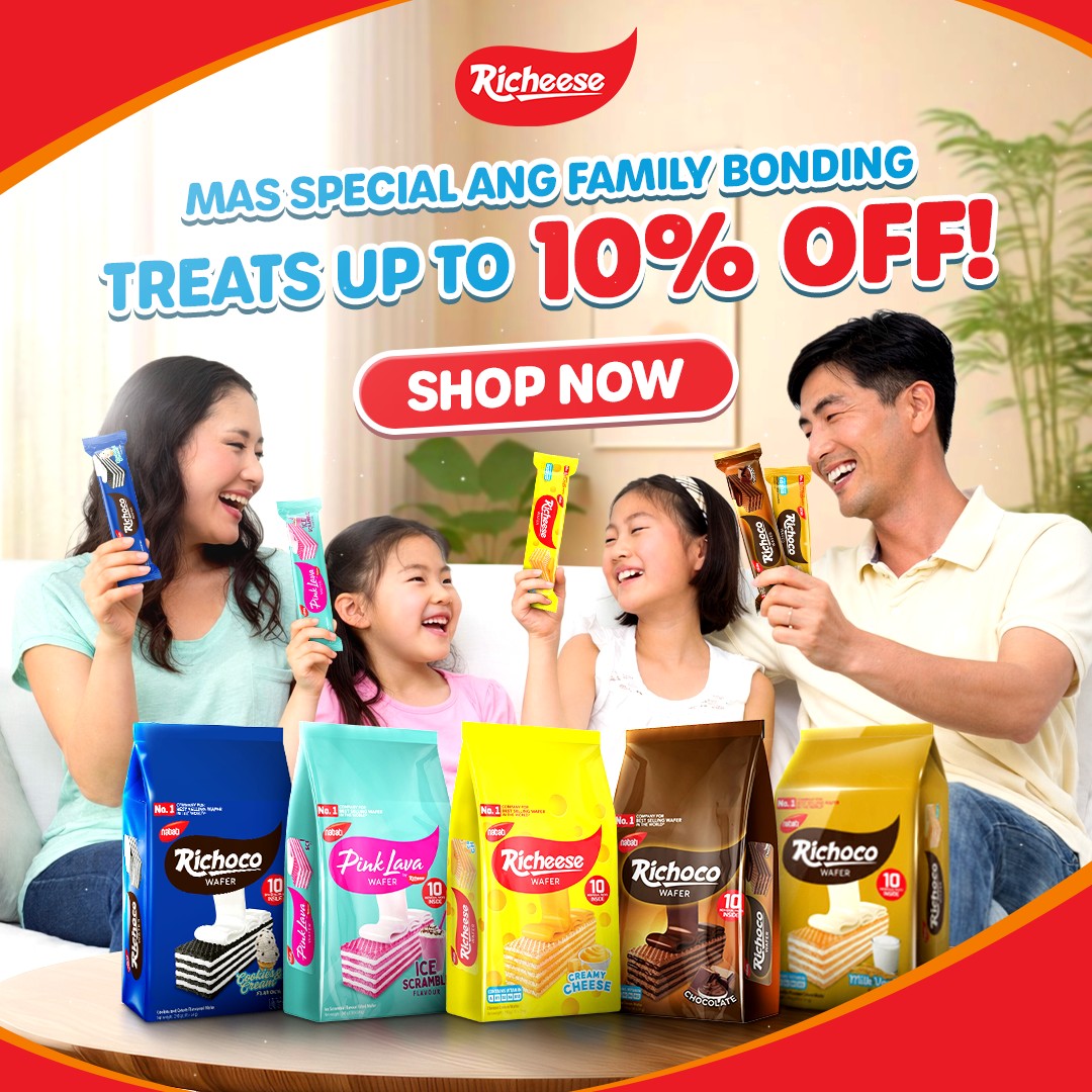 Richeese - Enjoy bites, laughs, & savings! 👨‍👩‍👧‍👦 Kumpletuhin ang ...