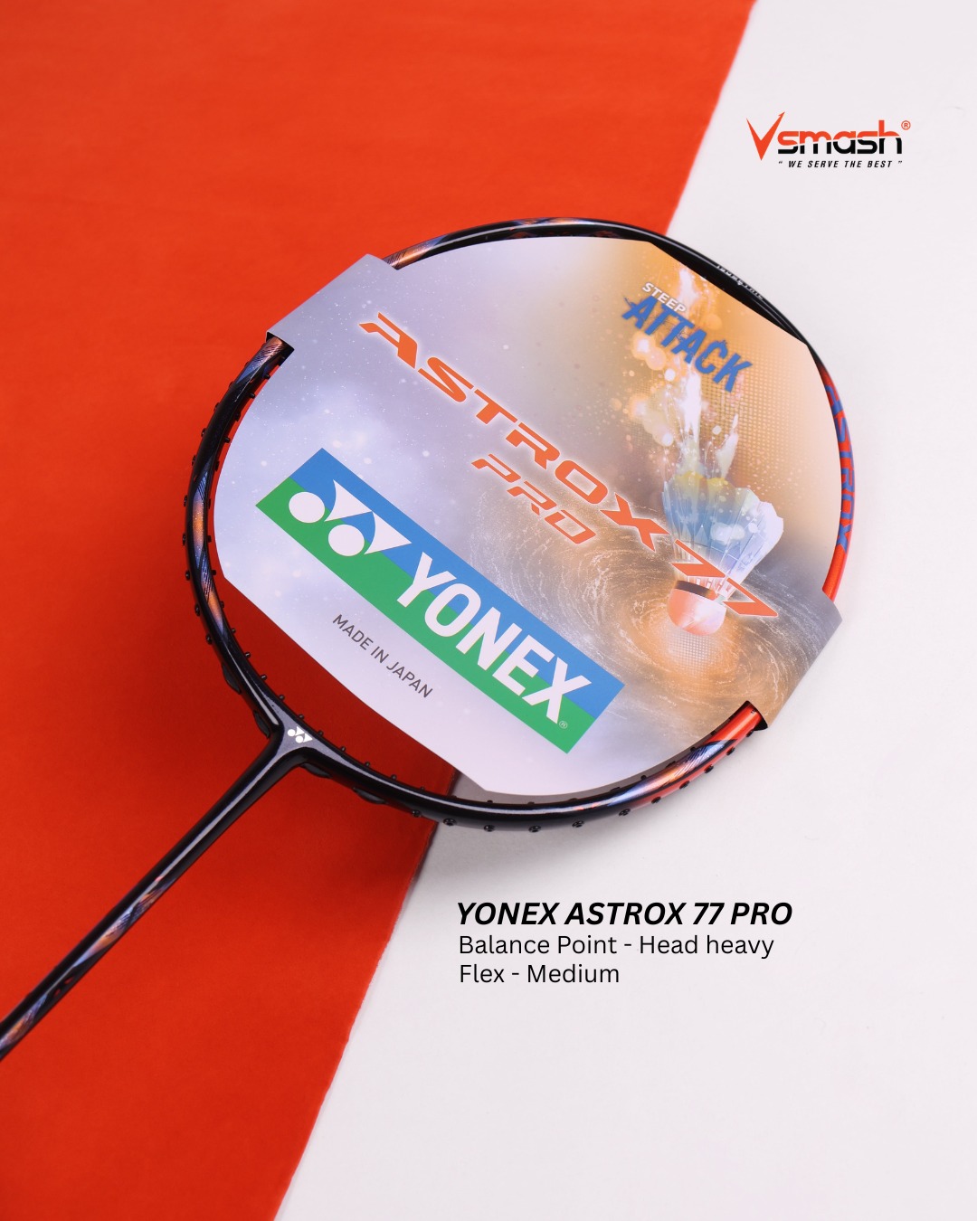 Long weekend ah? Time to train like a pro with the Yonex Astrox 77