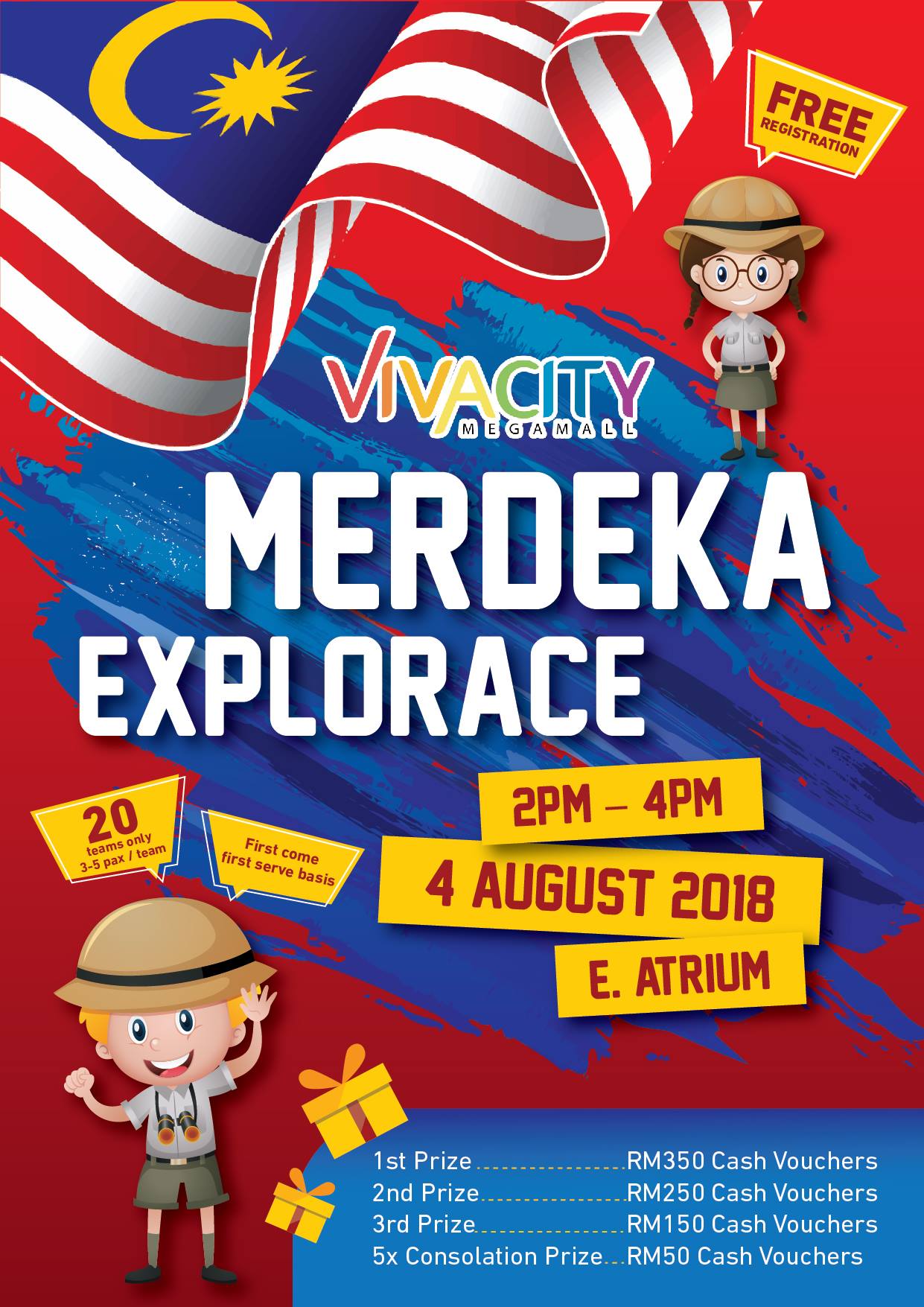 Join us this 4th August 2018 as we... - Vivacity Megamall | Facebook