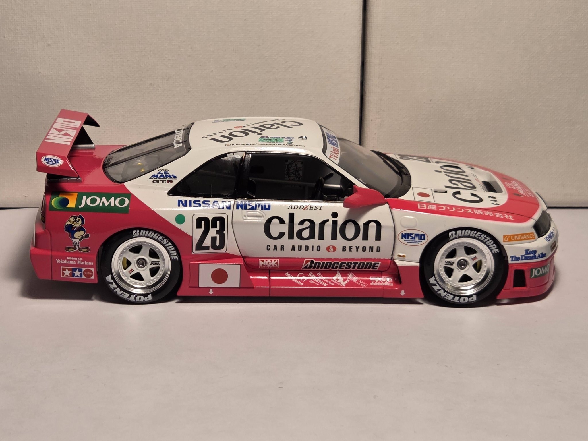 Tamiya Clarion NISMO GT-R LM complete!