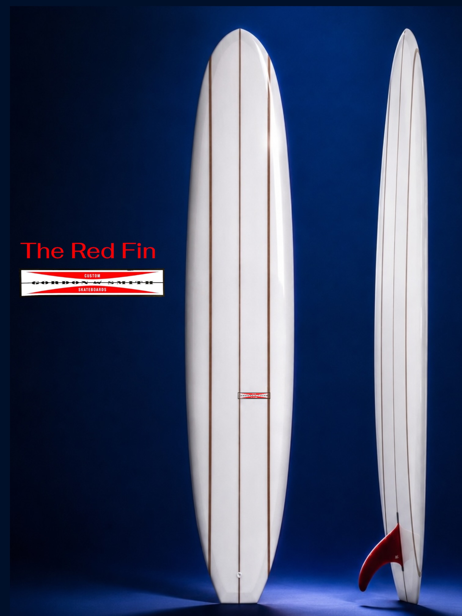 The G&S RED FIN- Originally designed by Mike Hynson for G&S in