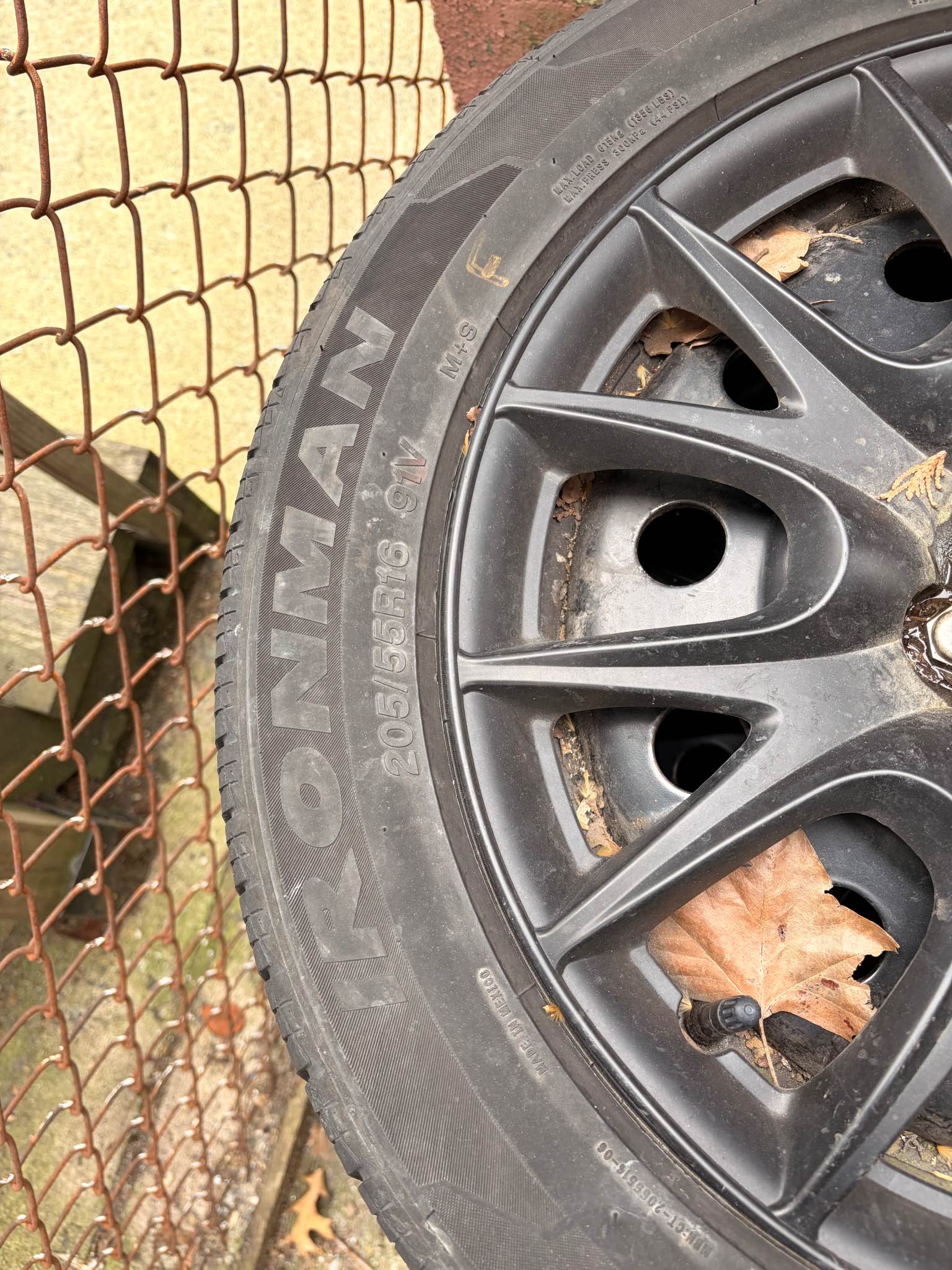4 IRONMAN 205/55R16 Tires with Rims - Car Wheels, Tires & Parts ...