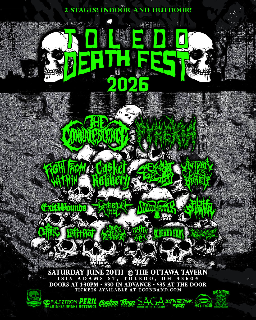 Yesterday we received the very sad news... - Toledo Deathfest | Facebook