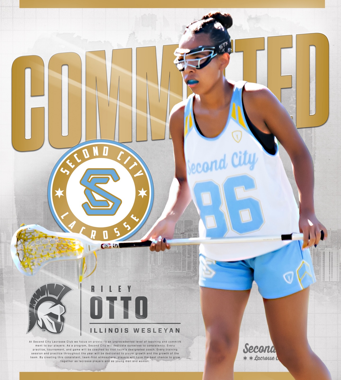 Second - ⭐️ 𝑺𝑬𝑪𝑶𝑵𝑫 𝑻𝑶 𝑵𝑶𝑵𝑬 ⭐️ Congratulations to 2026 midfielder Riley ...