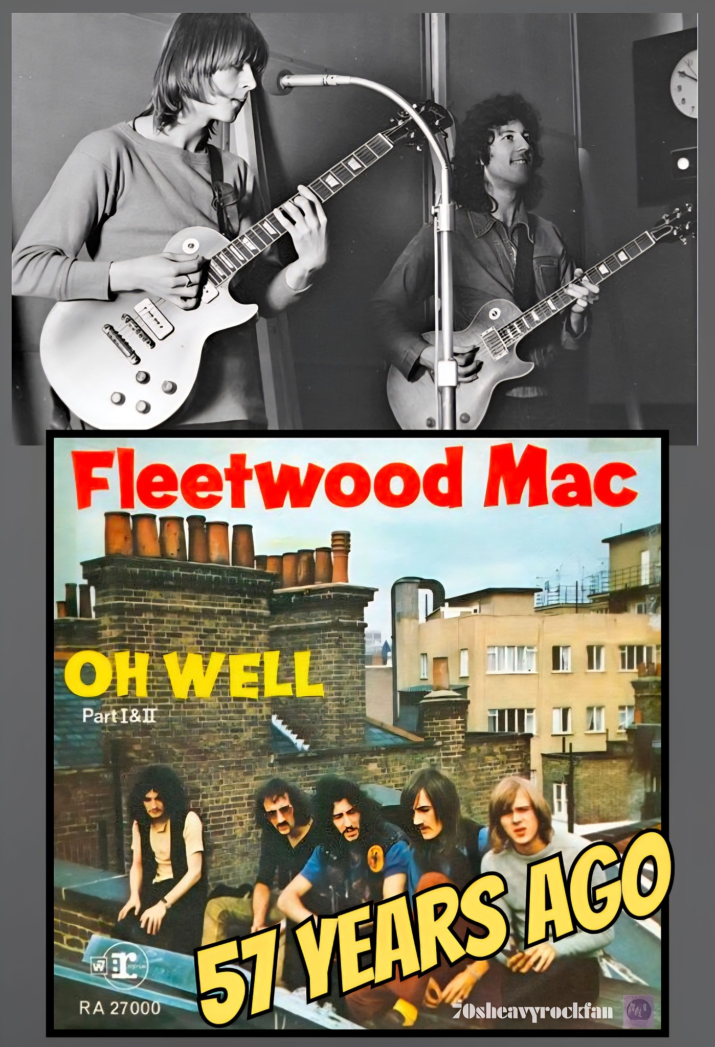 Fleetwood Mac Oh Well EP 日本盤 On September 26, 1969, Fleetwood Mac released 