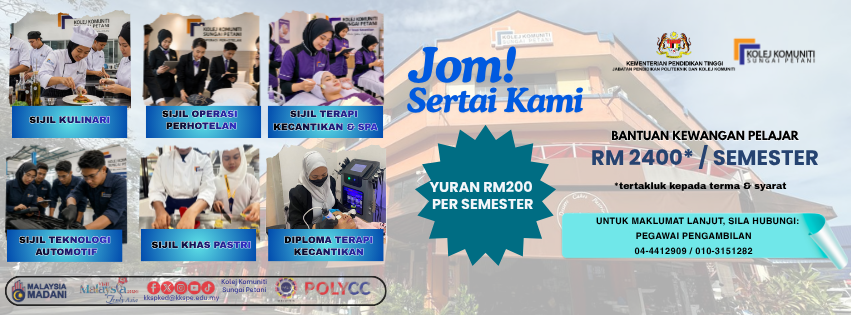 TAKWIM KURSUS PENDEK KOLEJ... - Kolej Komuniti Bagan Serai | Facebook