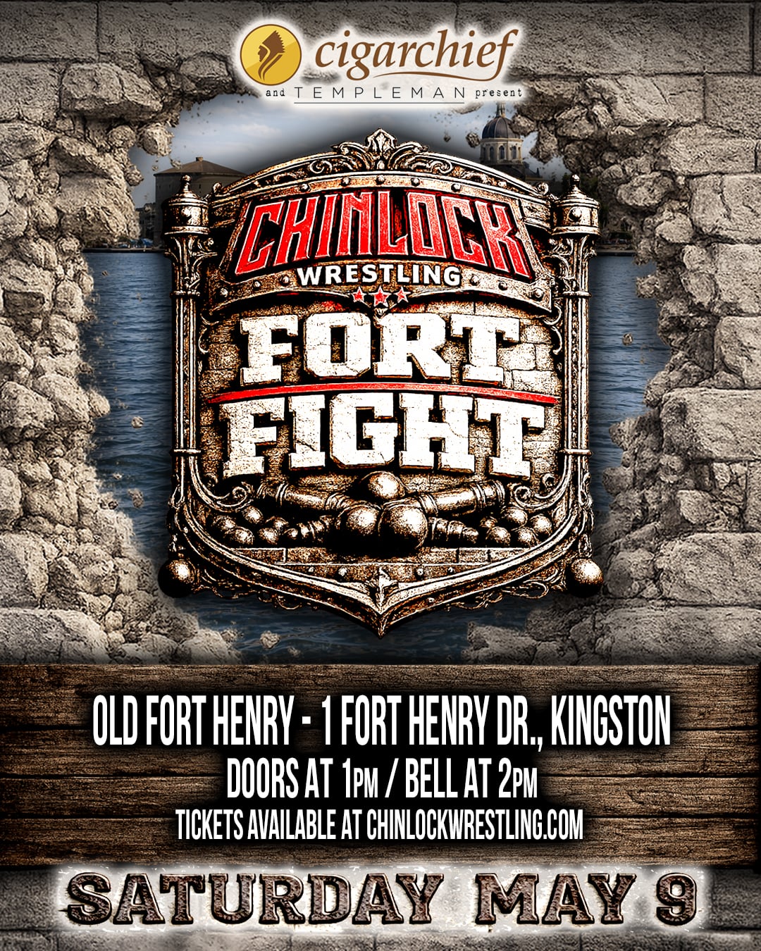 Trainwreck Alvin Turner can't wait for the Chinlock Rumble at