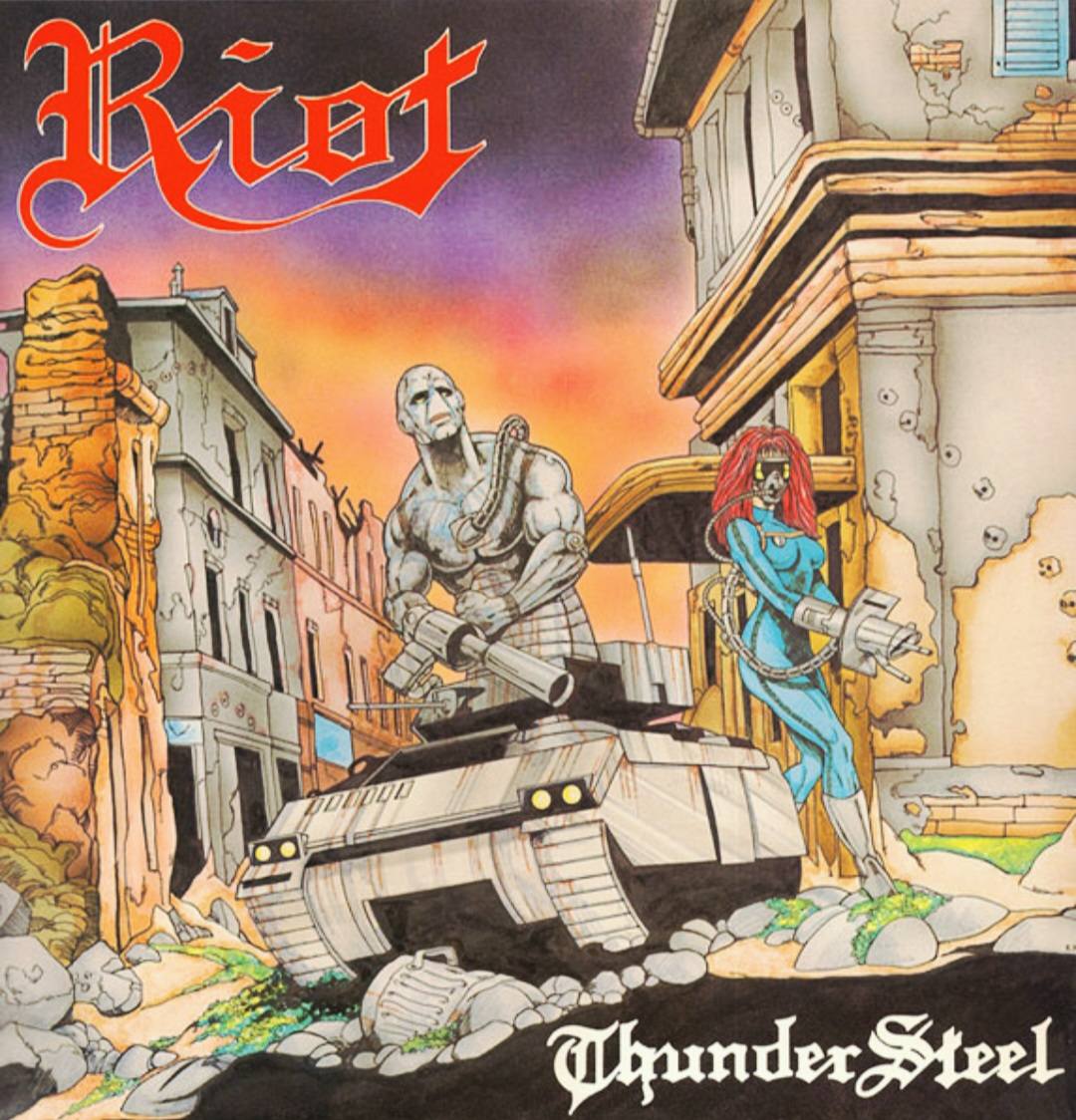 Riot's iconic 6th record Thundersteel released 38 years ago! Still