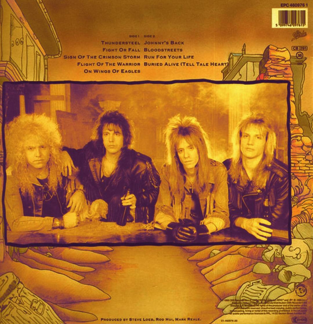Riot's iconic 6th record Thundersteel released 38 years ago! Still