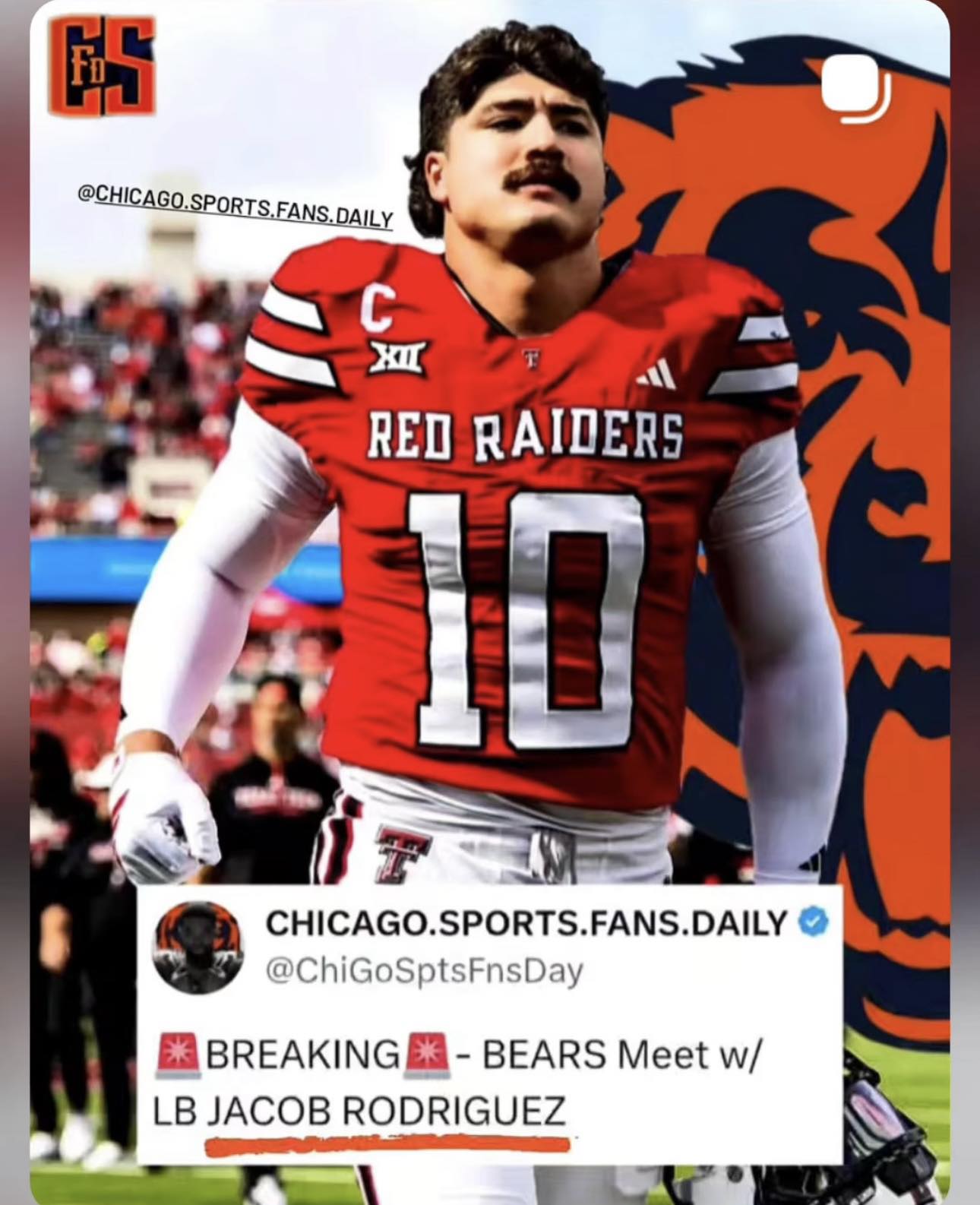 The Heisman finalist would look... - Chicago Bears History | Facebook