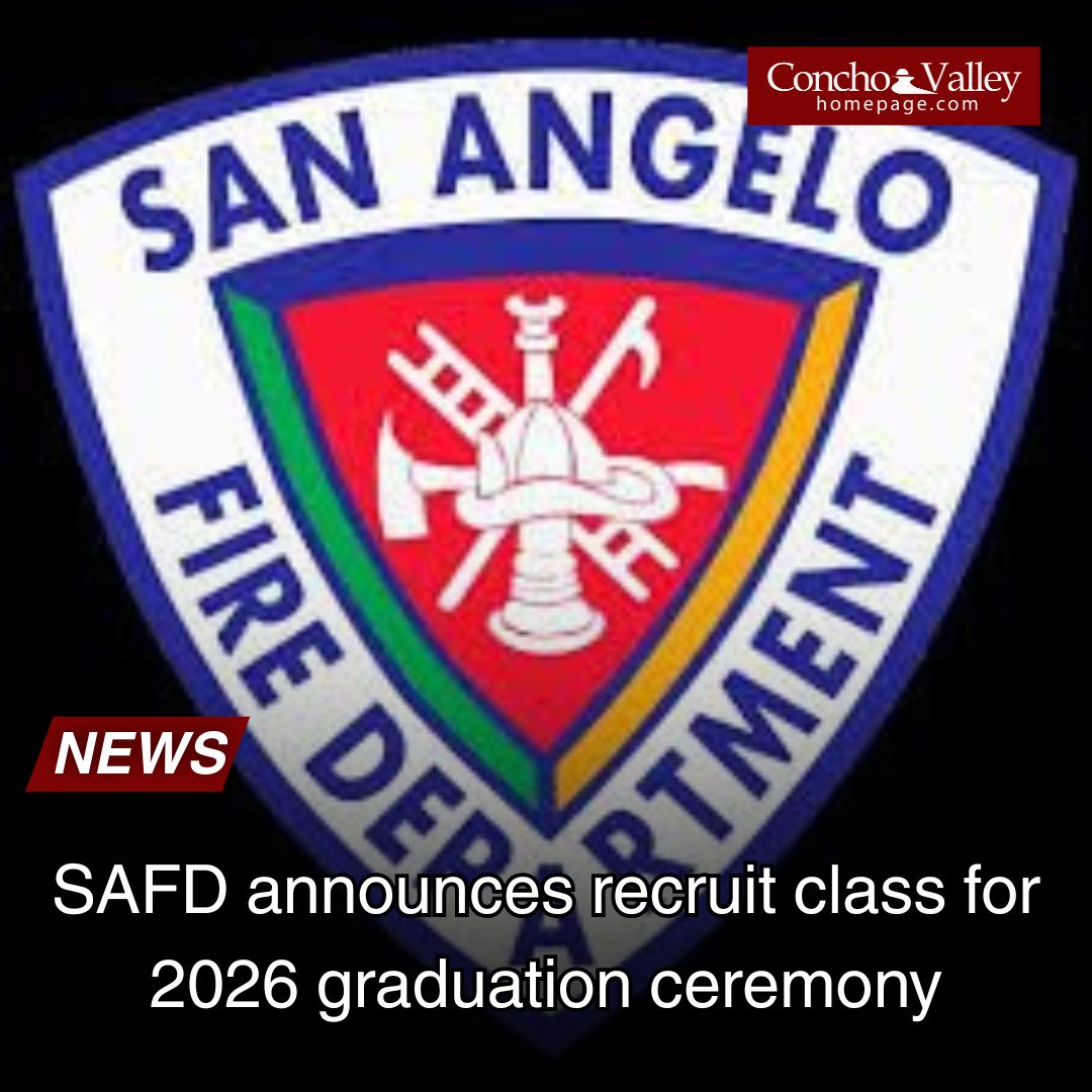KLST - The San Angelo Fire Department announced the 2026 graduating ...