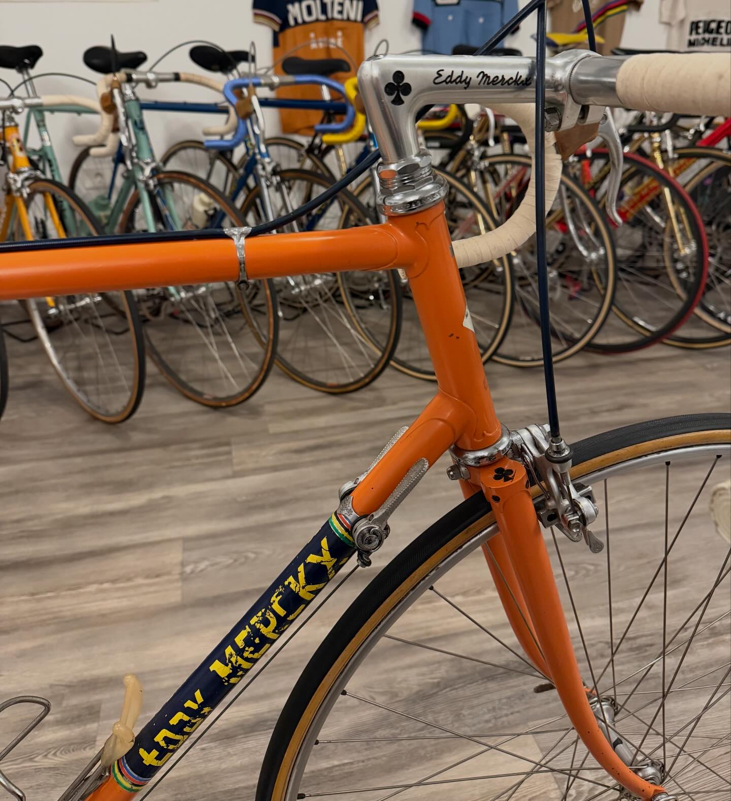Eddy Merckx's 1972 Colnago Molteni vintage bike