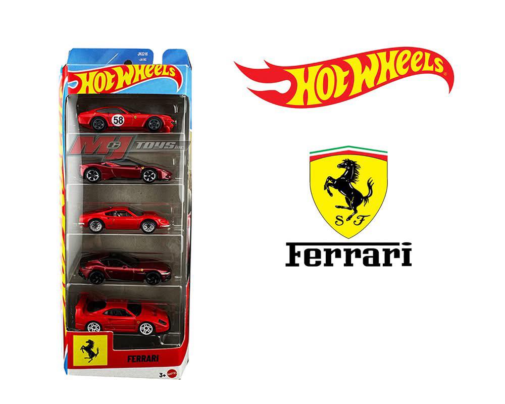 Hot Wheels Ferrari 80th Anniversary 5 Pack preorder