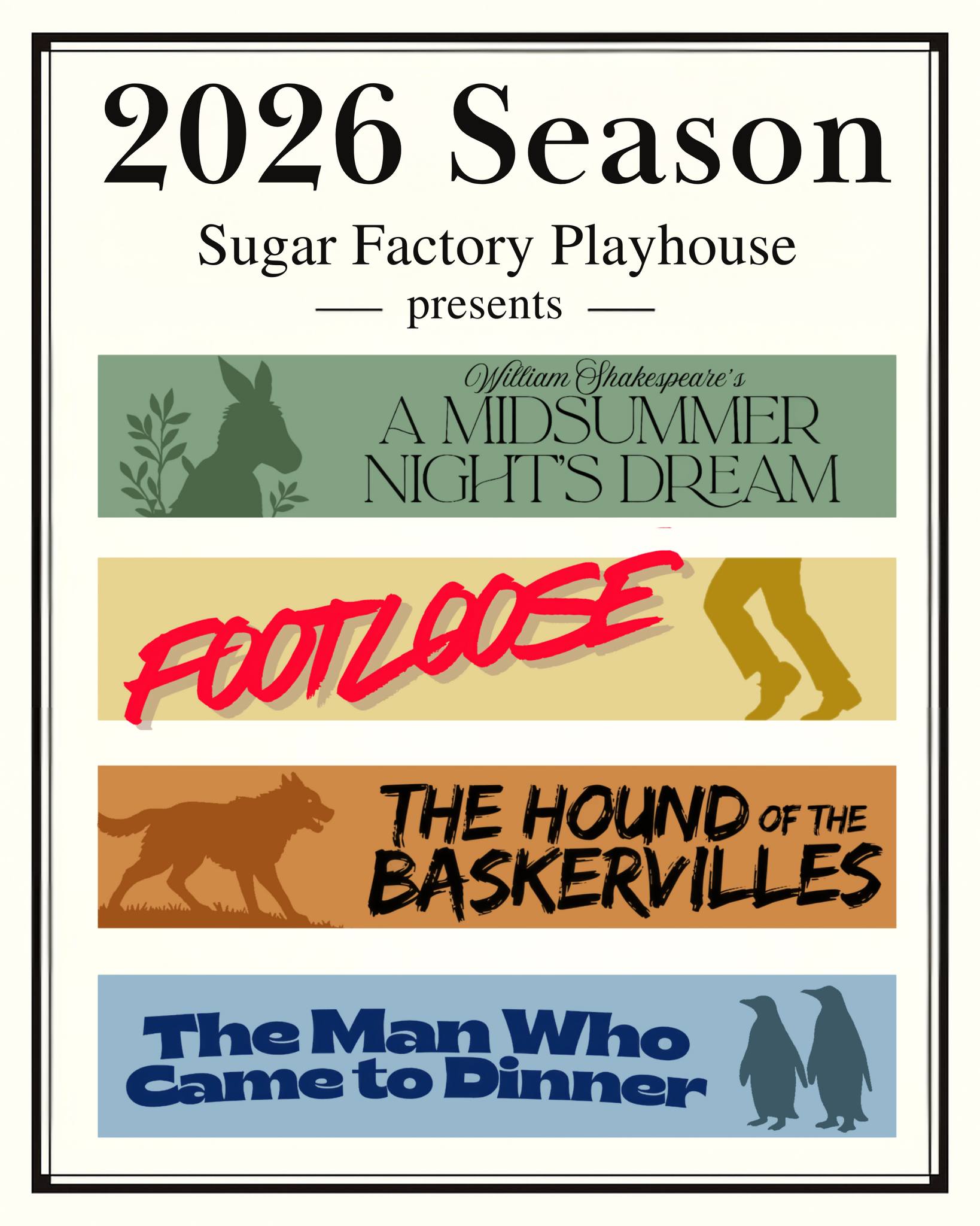 Sugar - INTRODUCING OUR 2026 SEASON! 🤩 We are so excited—lots of great ...