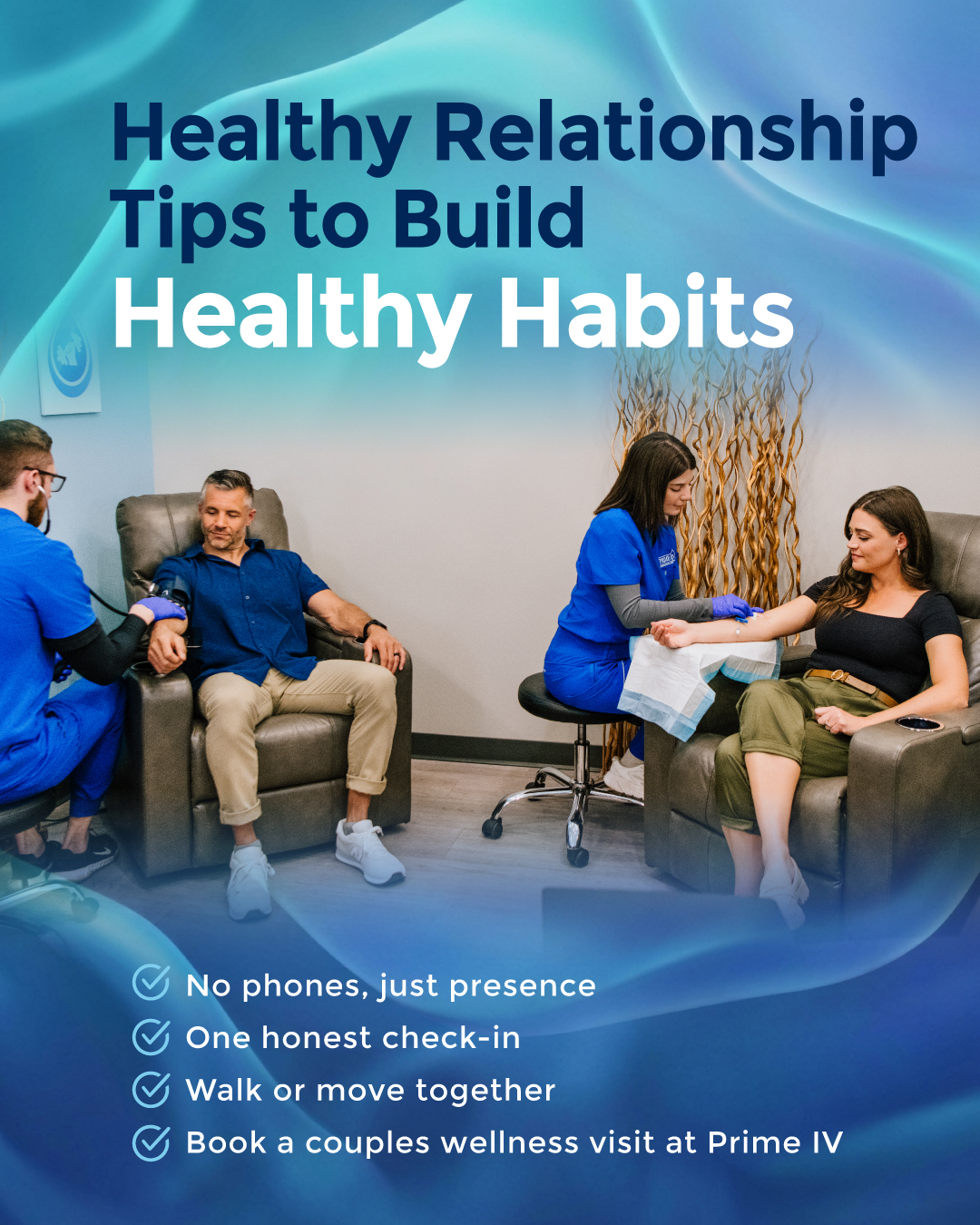 A healthy relationship is... - Prime IV Hydration & Wellness | Facebook