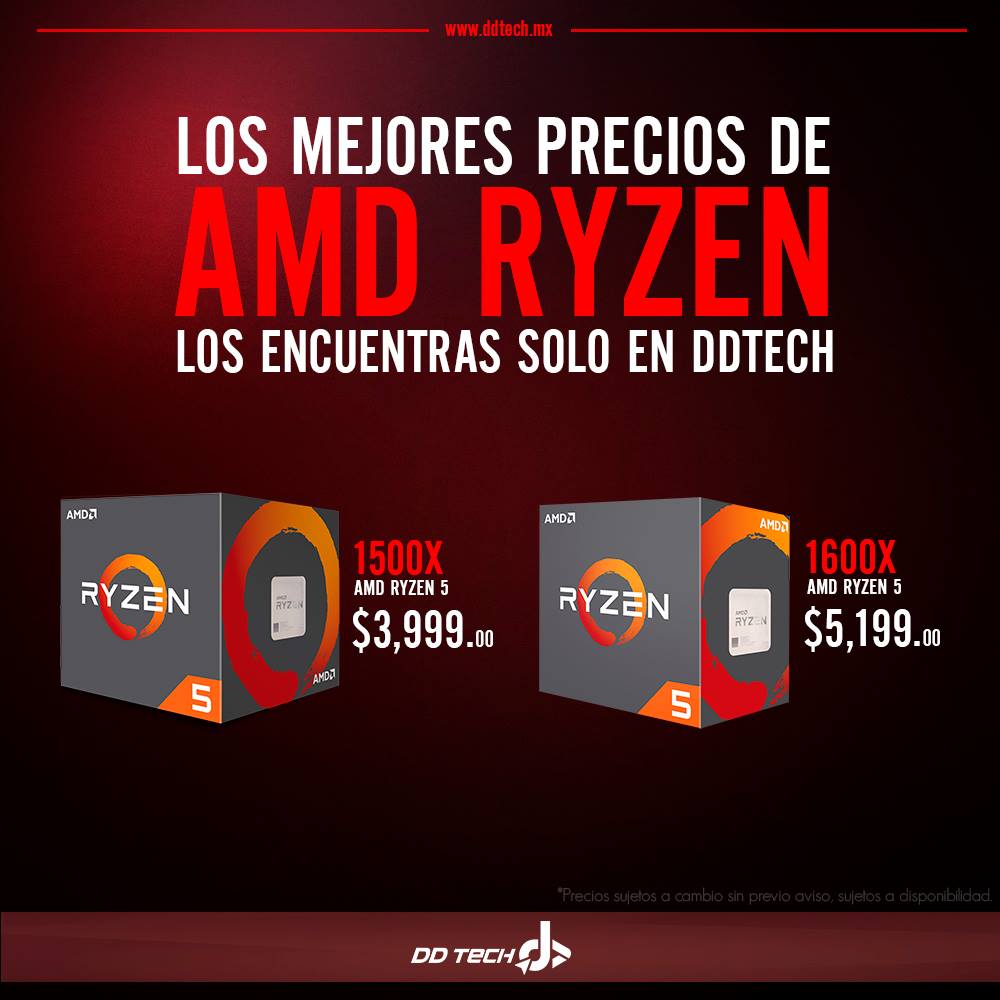 Ddtech - Encuentra el mejor precio para tu Ryzen solo en Ddtech =D # ...