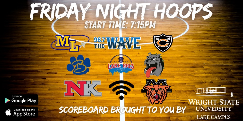 WCSM - Follow the Wright State University Lake Campus Scoreboard: 96 ...