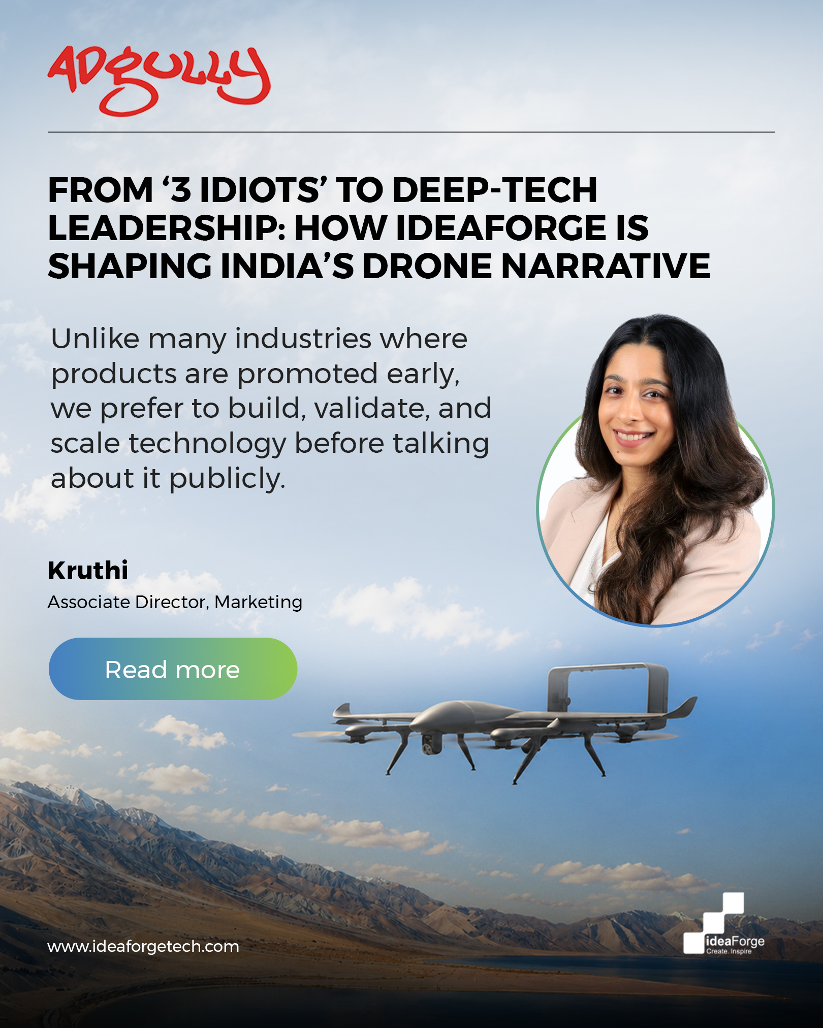 スマイル Celebrating International Drone Day with Next-Gen UAV Technology