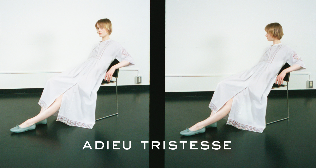 中古・古着通販】ADIEU TRISTESSE (アデュートリステス) プリント&刺繍 