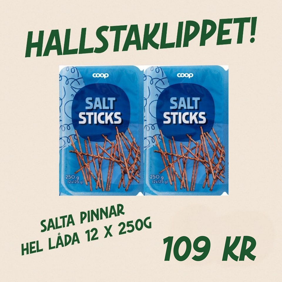 Coop Hallstavik - 🟢 HALLSTAKLIPPET 🟢 Boka en hel låda... | Facebook