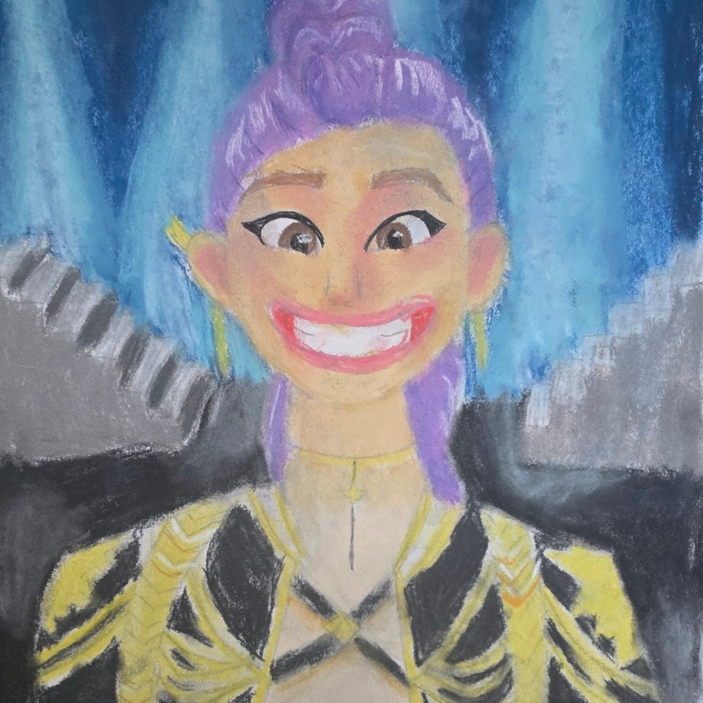 The Studio - Leia's drawing of Rumi from Huntrix from KPOP Demon ...