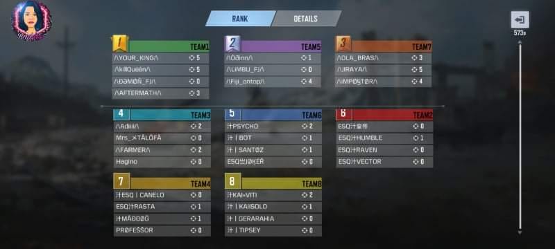 OFFICIAL RESULTS 10/03 ☆ ︎ ︎4 VS... - FIJI OPENS - Codm | Facebook