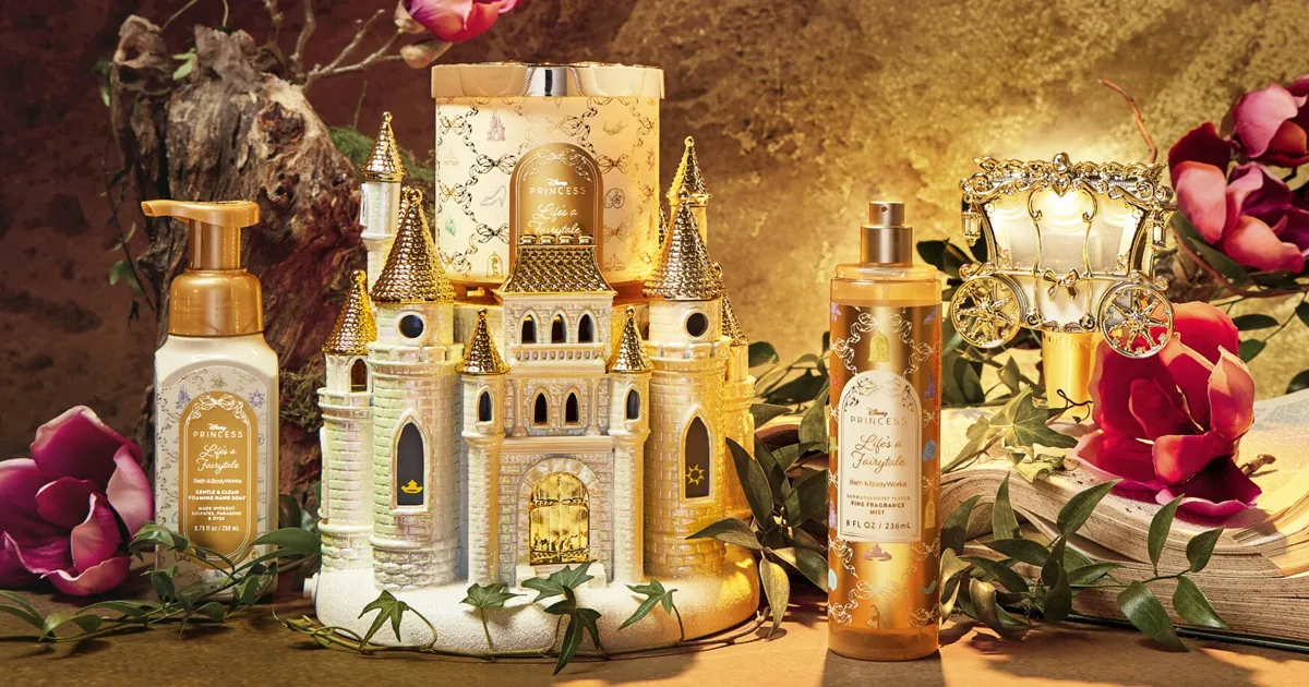 Bath & Body Works has a NEW Disney Princess collection 😍 and