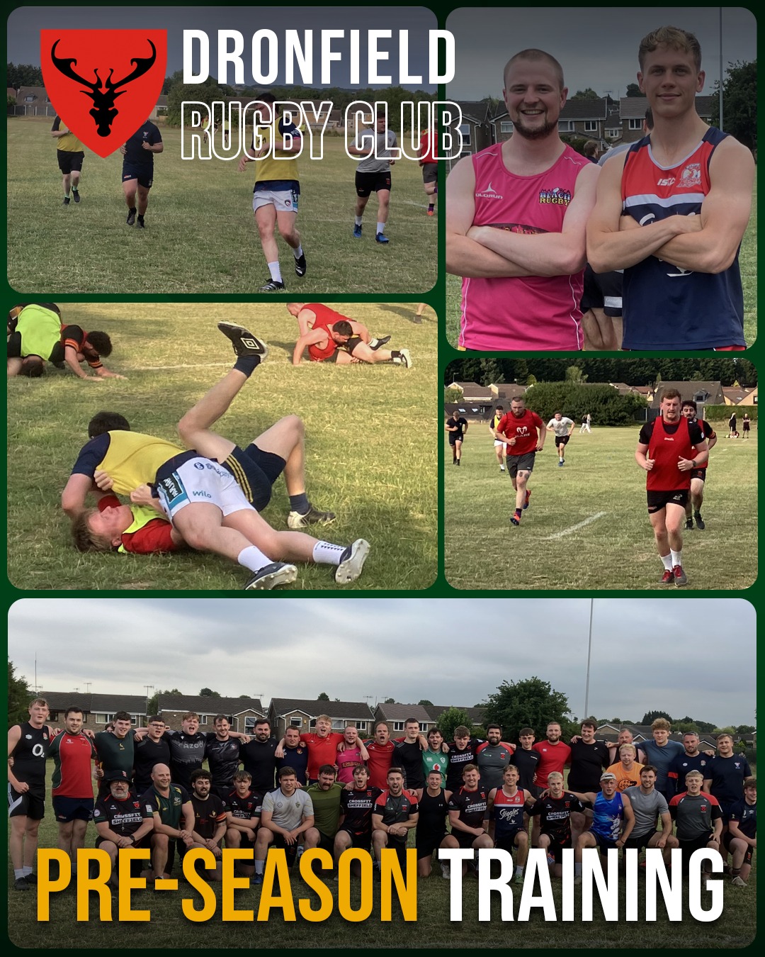 Dronfield Rugby Club - 🔴⚫️ WEEKEND RESULTS! Both the 1XV and Stags ...