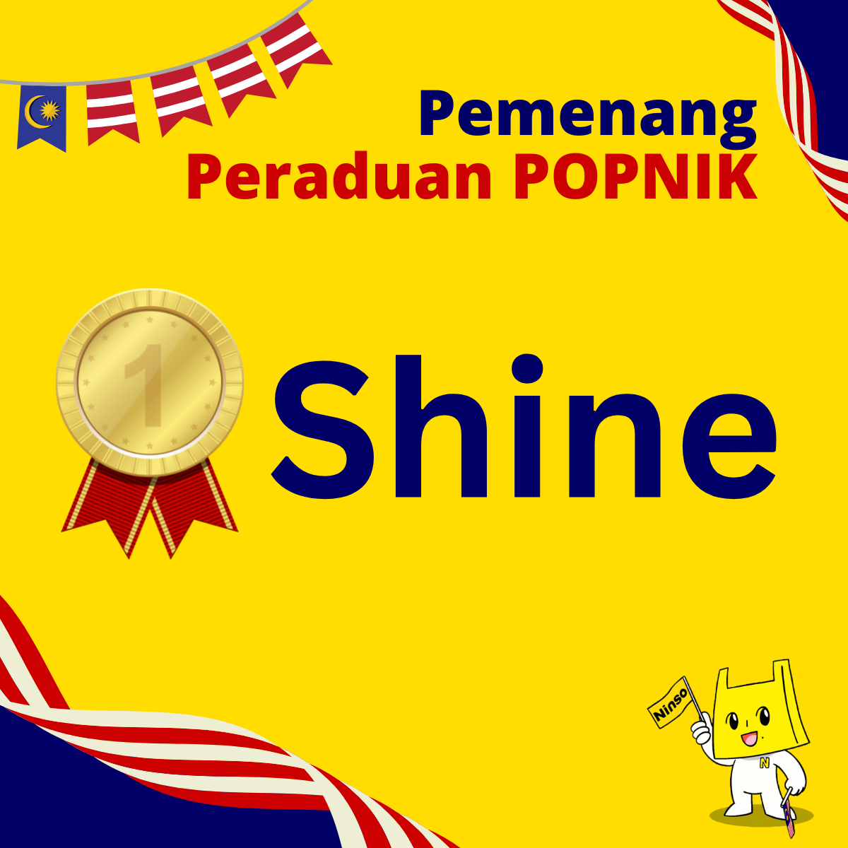 Ninso - Pengumuman📣📣📣 Tahniah diucapkan kepada Pemenang... | Facebook