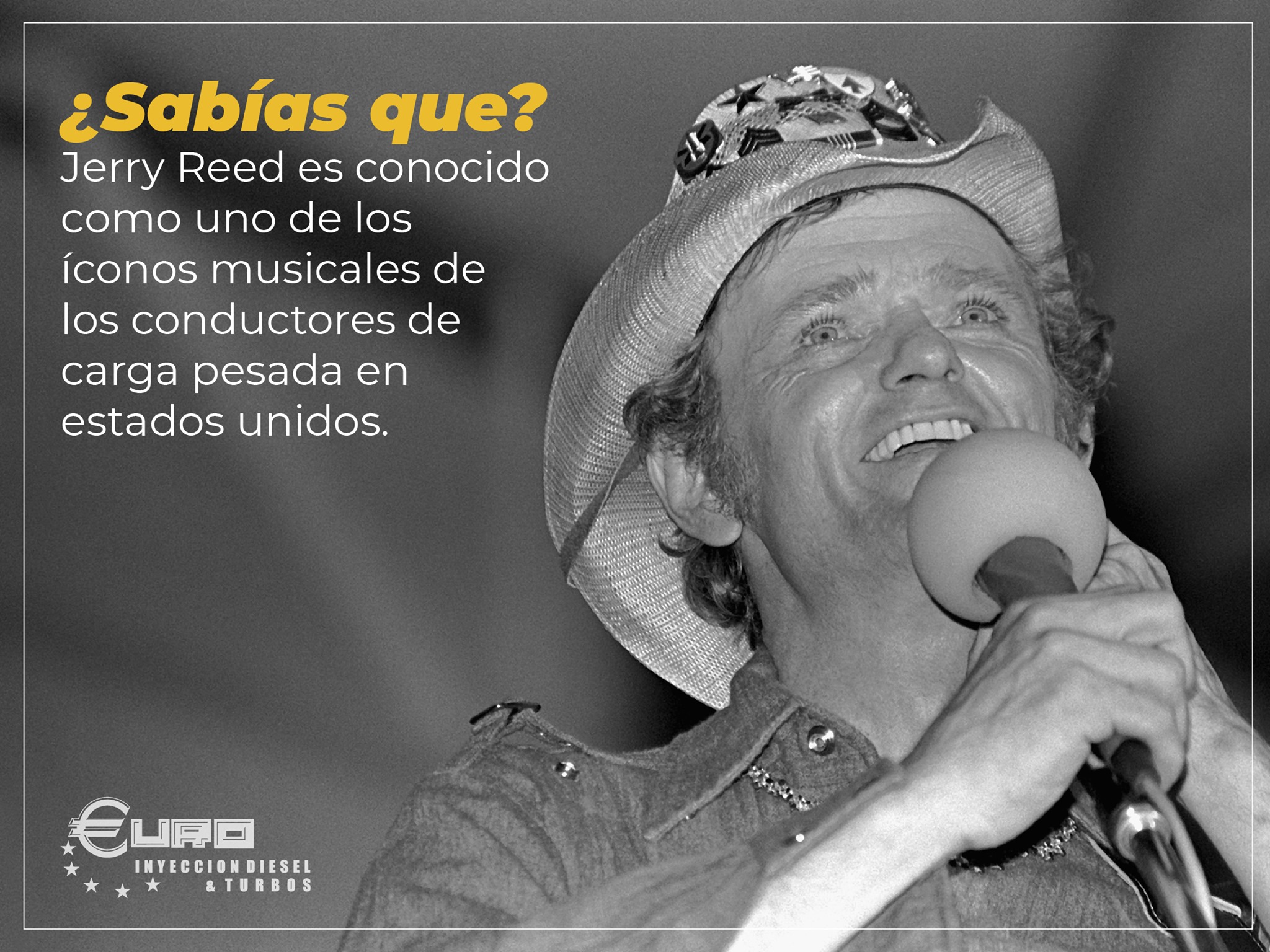 Euro - #CulturaDiesel: 🚚 ¿Sabías que Jerry Reed es conocido como uno de ...