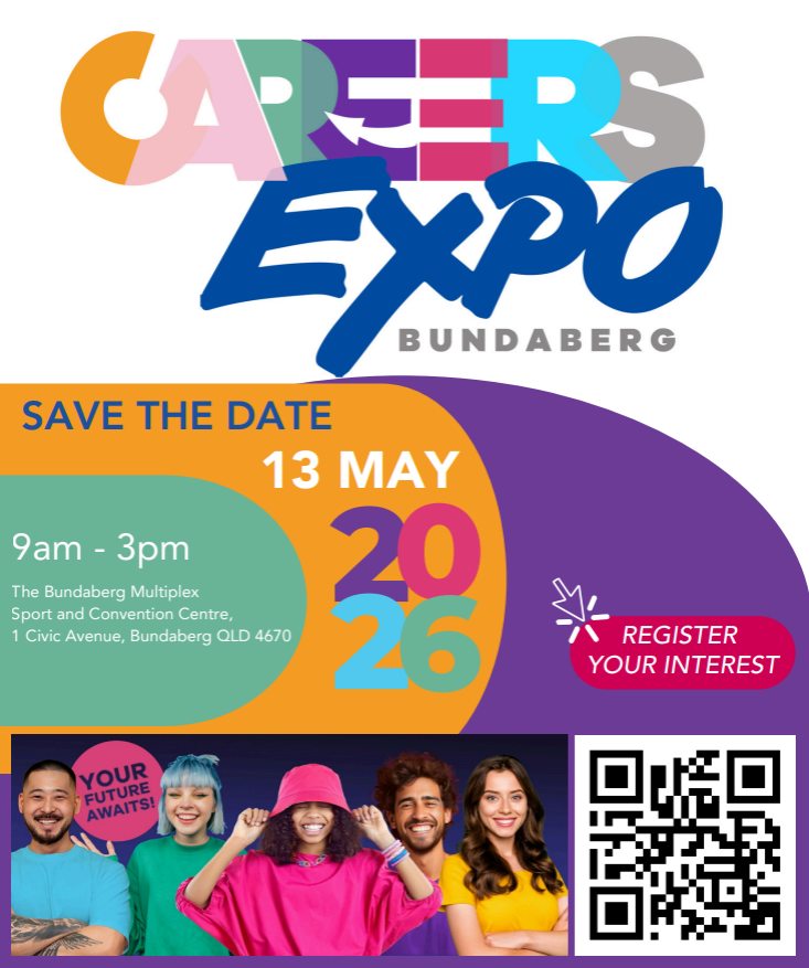 📅 SAVE THE DATE / BOOK A STALL – Bundaberg Careers Expo 2026! 🎓 The ...