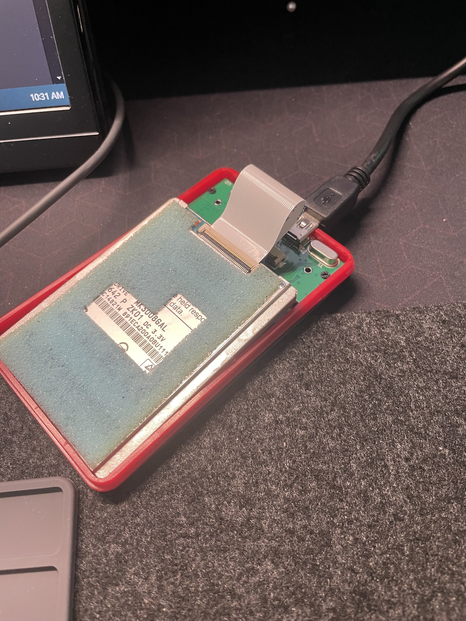Zif hd maintenance tool for ipod classic