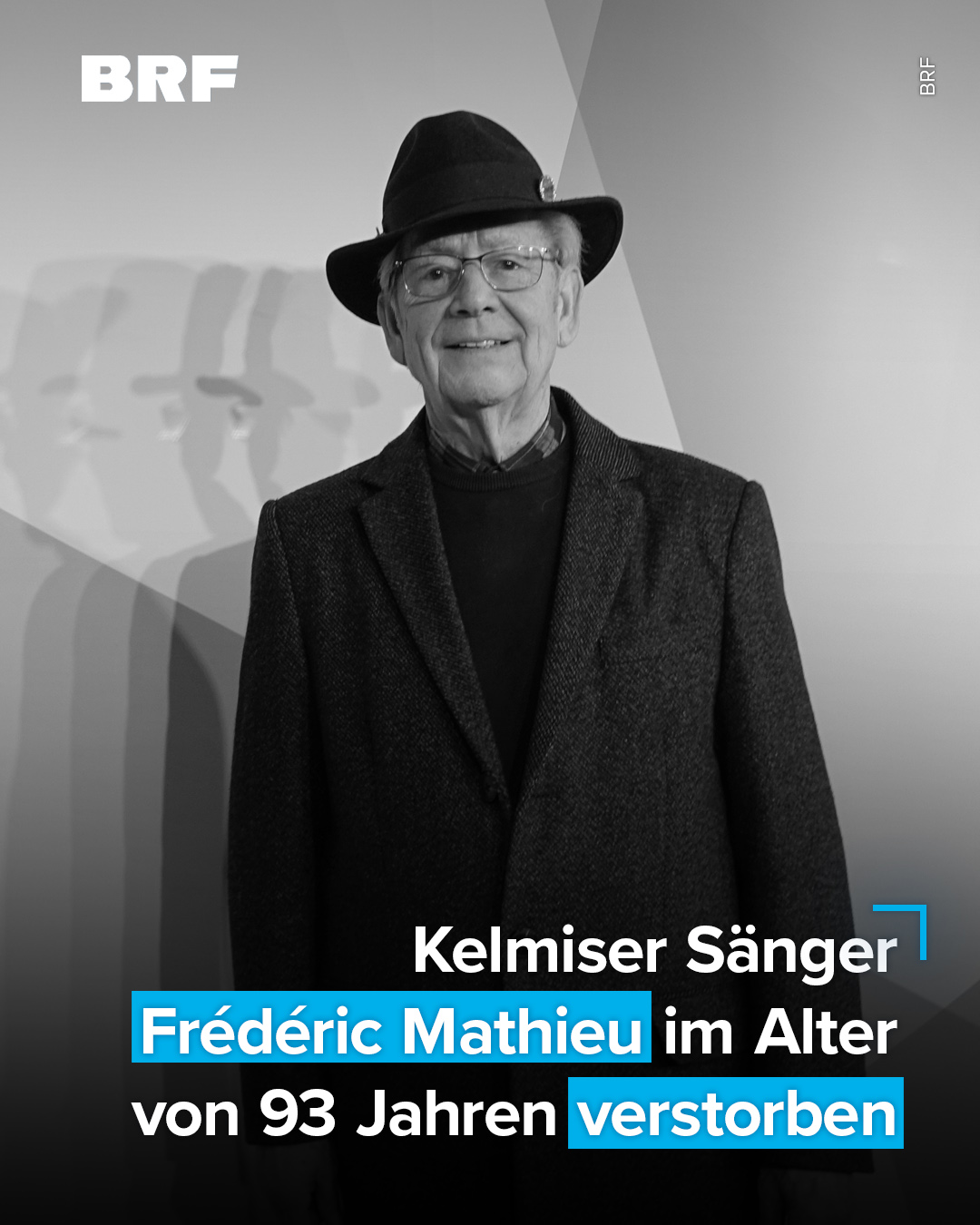 BRF Nachrichten - Der Kelmiser Sänger Frédéric Mathieu ist... | Facebook