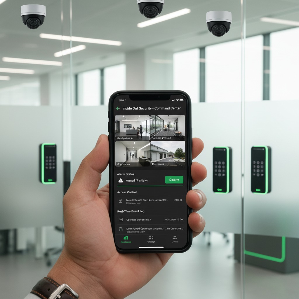 Inside - Control your security from anywhere, anytime. Imagine real ...
