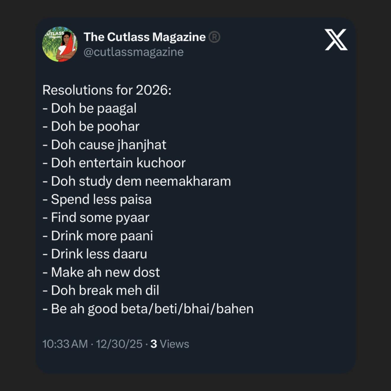 In case you needed some 2026... - 103.1FM Trinidad & Tobago | Facebook