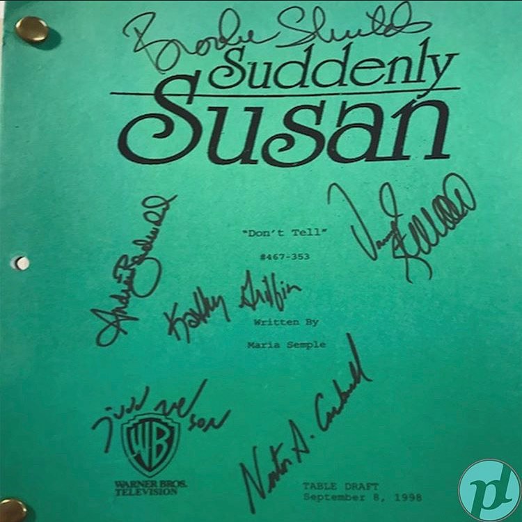 Premier - “Suddenly Susan is my life…” 📙🖊️ Cast signed script for ...