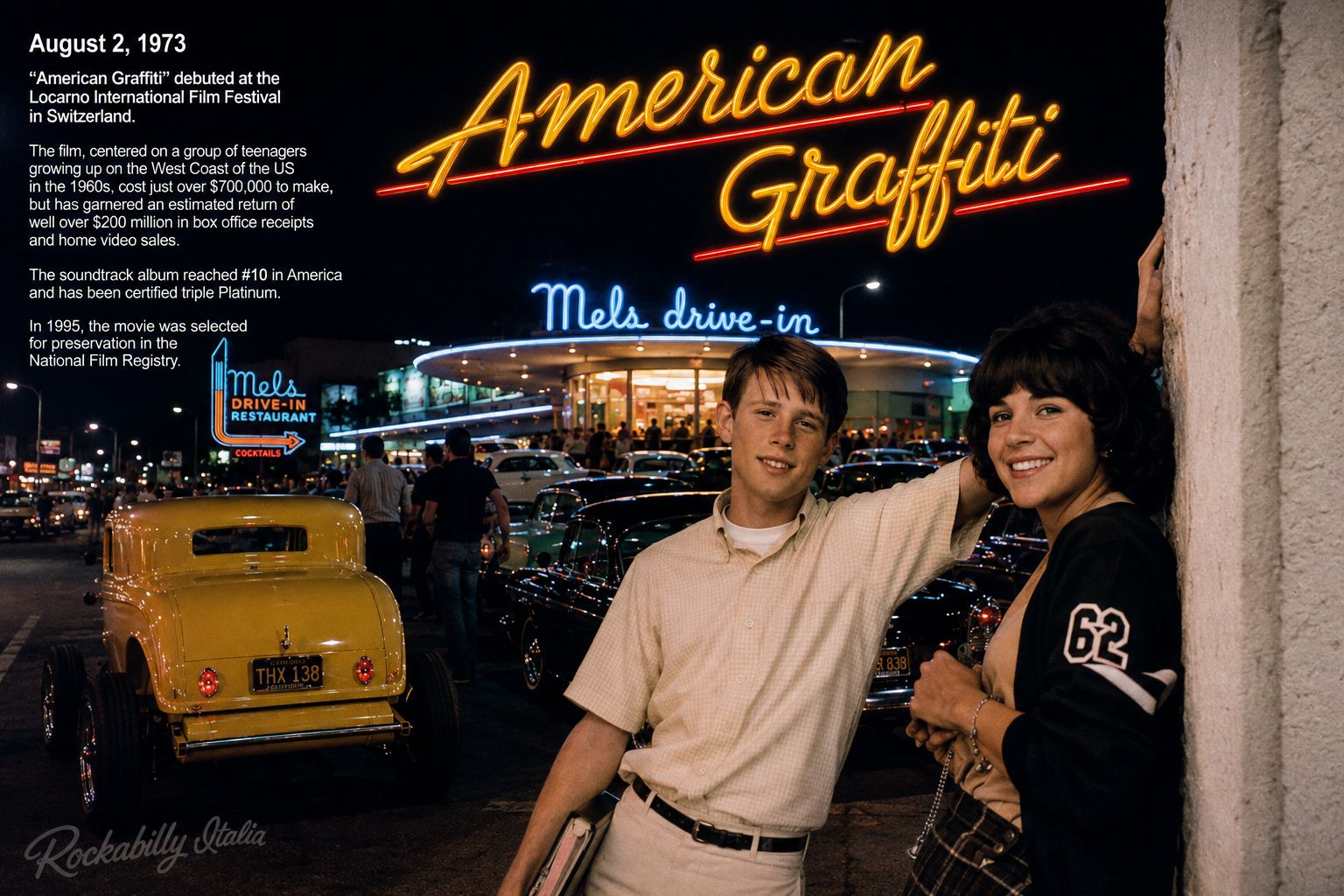 🎬 On This Day in Rock & Roll History August 2, 1973 – American