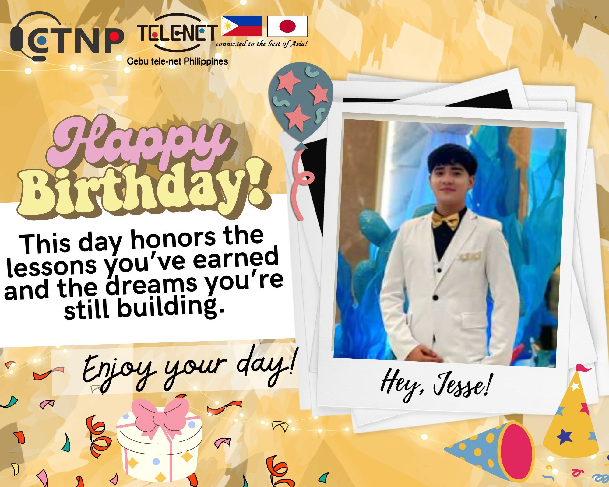 🎉💫 Another year older,... - CEBU TELE-NET PHILIPPINES CORP. | Facebook