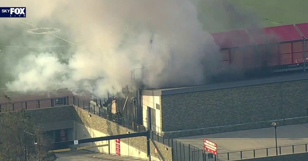 The fire was located just across the street from Yankee Stadium