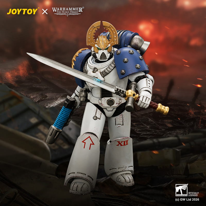 新品預購: Devil Hunter 獵模人DH-01 藍色武者伊達政宗合金機甲模型
