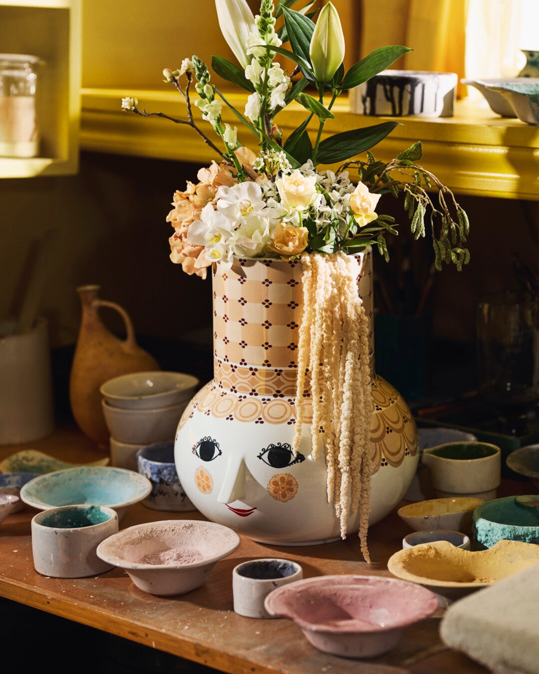Bjørn - Colour your home with joy 🌸 Nina by Bjørn Wiinblad is a
